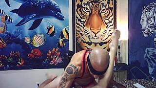 behind the scenes homemade porn shoot turns into quick shaved pussy pounding and dick sucking