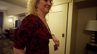 sharing a hotel bed vacation turns horny stepmom darciedean into deepthroat anal slut for stepson maxxxsteele 😏