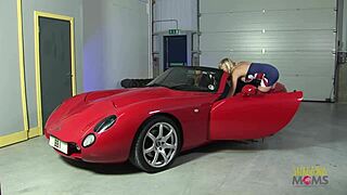 One Blonde Milf Needs Three Cocks To Fuck Her Shaved Pussy Happy