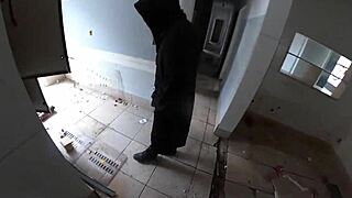 insane halloween behind scenes with emo nerd milf uncut!