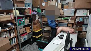 What if thief Alyssa Cole's uniform gets pounded by pervy cop in office?