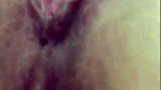 do you like watching me grind wet pussy on your tongue in black stockings close-up