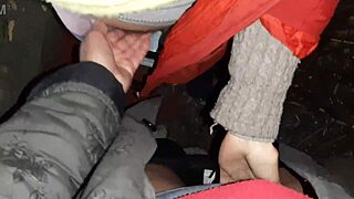 our autumn days unfold romantically in hut with illusion girls