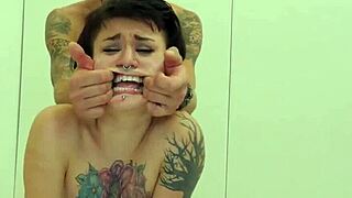 Unusual Kitten Brutal Asshole Asylums Ass-to-Mouth Licking