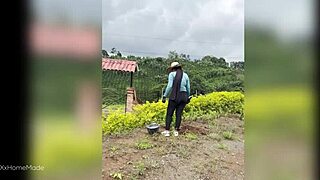 i paid young colombian farm babe to deepthroat and milk my cock