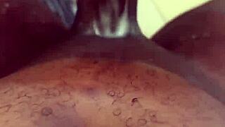 sneak PEEK bbc TOY rams deep in tight white PUSSY walls