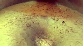 sneak PEEK bbc TOY rams deep in tight white PUSSY walls