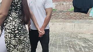 damn this lovely couple loses control fucking hard on the outdoor terrace balcony