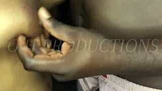 ghetto slut lill shorty gh fucked rough and left with dripping cum pussy