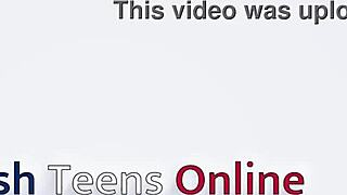 Gooning hard over this 18-year-old nurse's wet first-time fuck