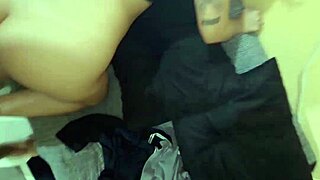 personal trainer from gym helps latina student at home turns into athletic interracial ass pounding babe fuck