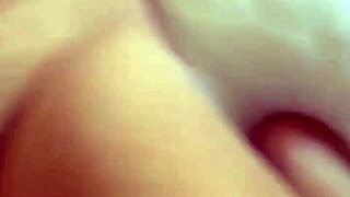 POV pounding creamy pussy of pregnant blonde teen girlfriend with braces