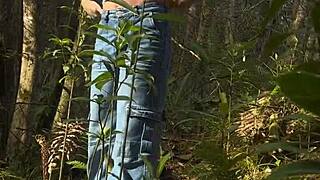 omg this huge ebony bbw slave spreads oiled big pussy and ass in forest for clit licking bdsm