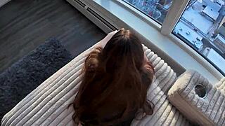 i caught my big titted roommate snapping nudes so she cheated on her boyfriend with me