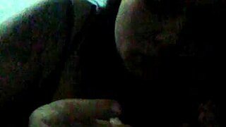 check out her deepthroating that fat black cock while boyfriend watches closely