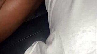 babymomma catches his sloppy anal creampie fuck