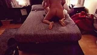 Horny trans blonde picks up random guys for bareback anal and blowjobs in three scenes