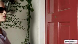 dominant cop gets her ass rimmed hard by the submissive lesbian captive