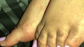 CANDID EBONY SOLES tease your hidden foot fetish urges