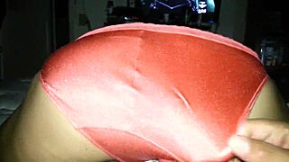 wanna see her satin panties wrapped tight around my throbbing cock?