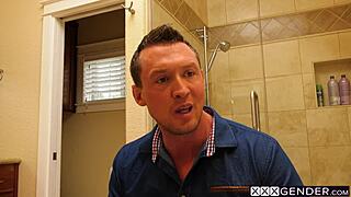 Aubrey Kate Sucks Perverted Boyfriend's Monster Cock Before Ass Pounding