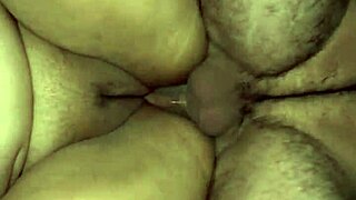 stepmom on all fours loves my tongue eating her pussy then hard cock pounding till she screams