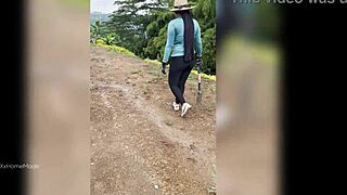 i paid young colombian farm babe to deepthroat and milk my cock