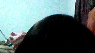 check out her deepthroating that fat black cock while boyfriend watches closely