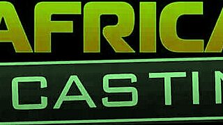 innocent ebony babe strips naked in fake interview 😲🍫🔥