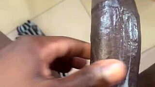 sneak PEEK bbc TOY rams deep in tight white PUSSY walls