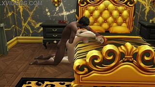 Curvy Redhead Gets Railed Deep By Huge Fat Black Monster Cock In Ass