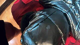 hey mommy you like getting facefucked till cum drips on your jacket huh