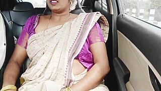 What if saree-clad Indian aunty seduces son-in-law on a dirty talk drive?
