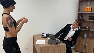 Petrovakathx Fucks Boss with Wet Pussy Ride