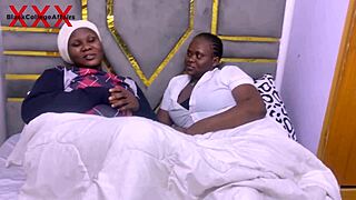 hot ebony teen threesome in dorm goes hardcore doggystyle