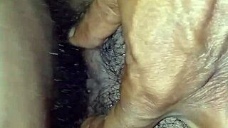 Fucked Wife Creampie Fills Her Up Hot!