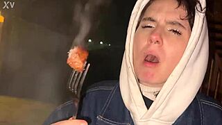 my juicy tight pussy throbs so hard during this crazy hardcore sauna ride and deepthroat