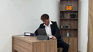 Petrovakathx Fucks Boss with Wet Pussy Ride