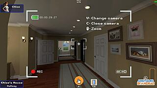 ep1 playing my sexy curvy neighbor with huge tits gameplay 😘