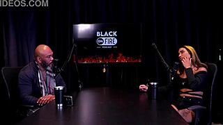 she spills about bad client pussy licking drama to family then films routine with cuckold on sheer red