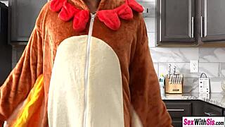 ever wonder if stepbro's monster cock wrecked turkish stepsis turkey while horny babe muff dives her wet pussy?