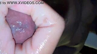 most vicious handjob milks monster black cock dry!