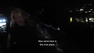 Publicsexdate Fit XXX Sandy Big Fake Tits Blonde Milf Raw Doggystyle Bent Over Pickup Hookup.