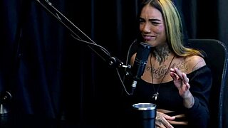 she spills about bad client pussy licking drama to family then films routine with cuckold on sheer red