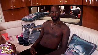 Monster Cocks Pound Fat Ebony Asses Tits on Miami Boat BTS!