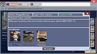 ep1 playing my sexy curvy neighbor with huge tits gameplay 😘