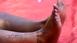 Homemade couple rips clothes for public outdoor doggystyle on curvy ebony big ass wife