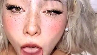 Heart pounds wildly as influencer fucks stranger like dirty puta slut