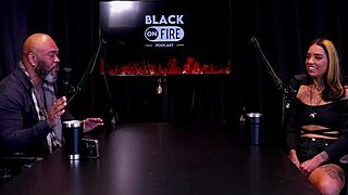 she spills about bad client pussy licking drama to family then films routine with cuckold on sheer red