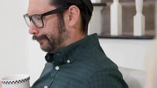 hot milf stepmom brandi love cums hard from rough doggystyle pounding